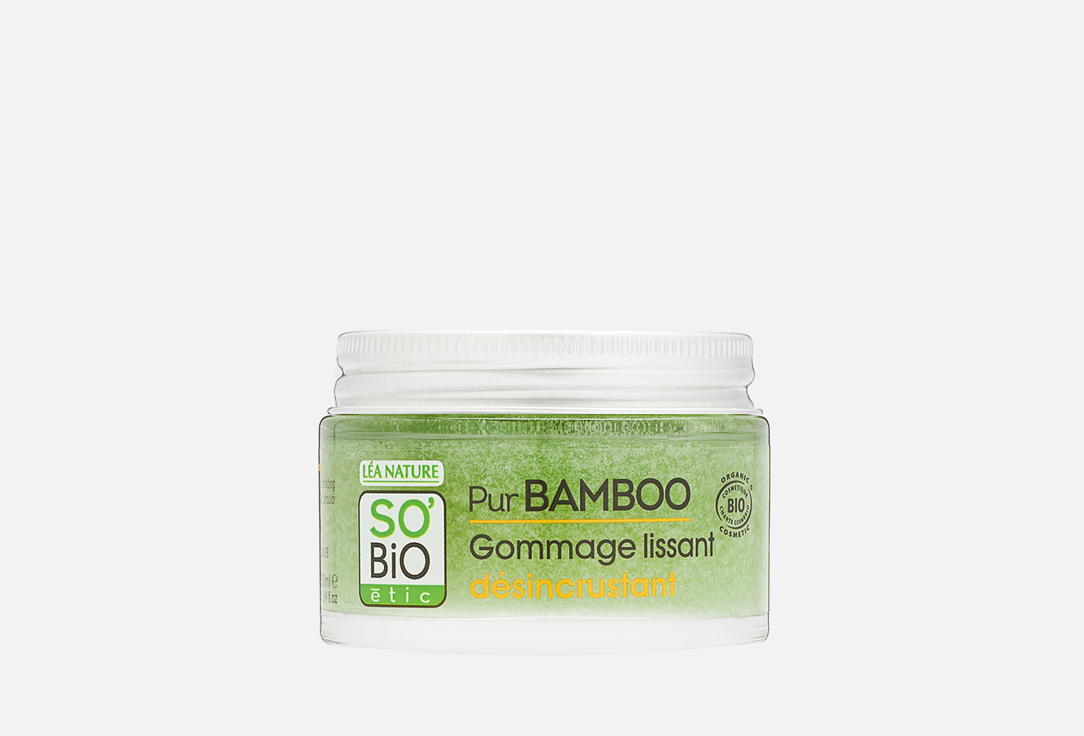 SO BiO etic Face Scrub Bamboo