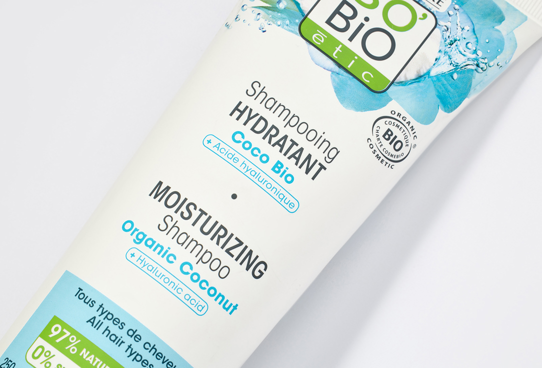 SO BiO etic Moisturizing Shampoo Coconut-Hyaluronic Acid