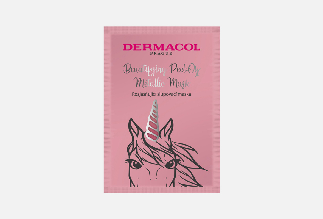 DERMACOL Face Mask Beautifying Peel-off metallic