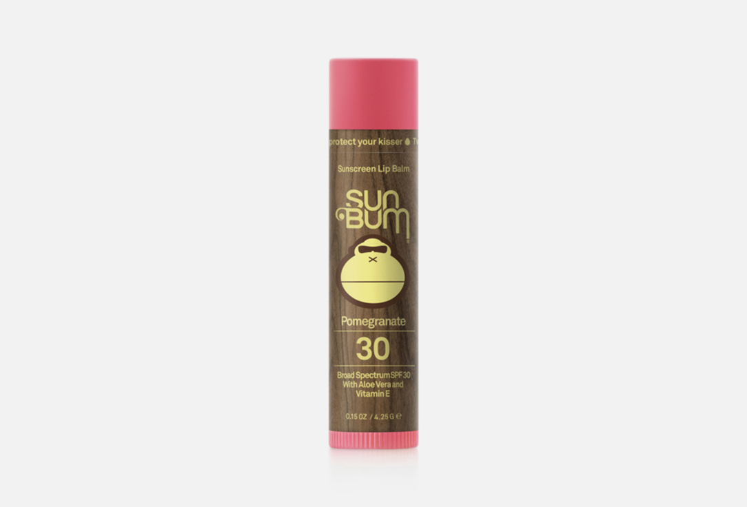 Sun bum Lip Balm SPF 30  Pomegranate 