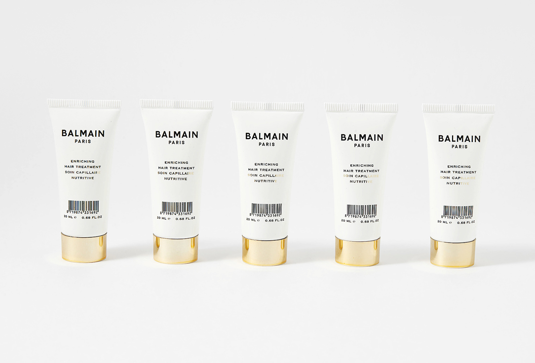 BALMAIN Paris Nourishing Hair Treatment set 5 Week Enriching Hair Treatment