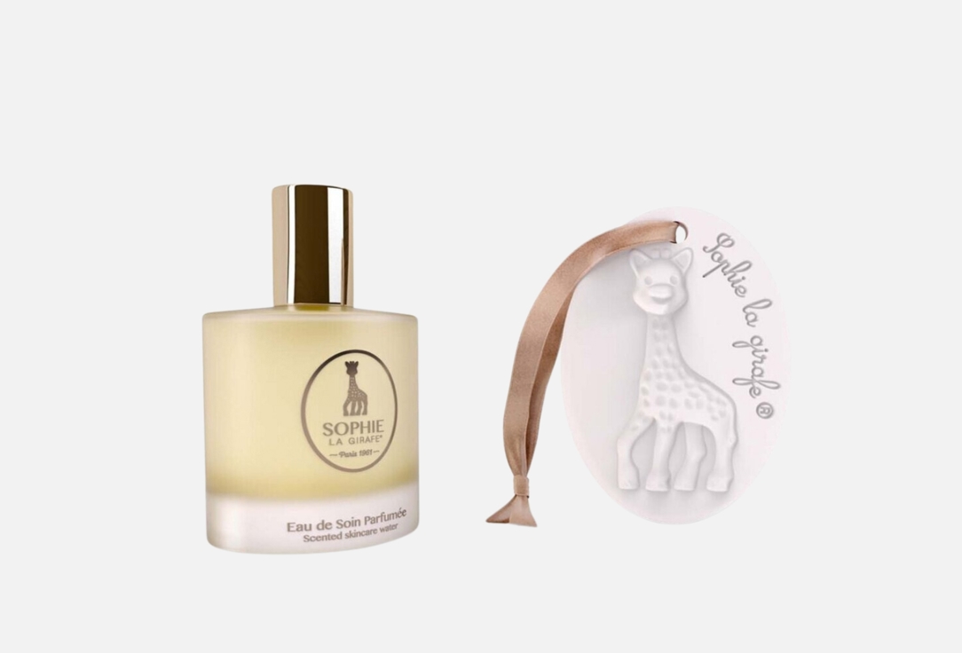 Sophie La Girafe Scented Skincare Water for babies + Ceramique Set Classic Perfume