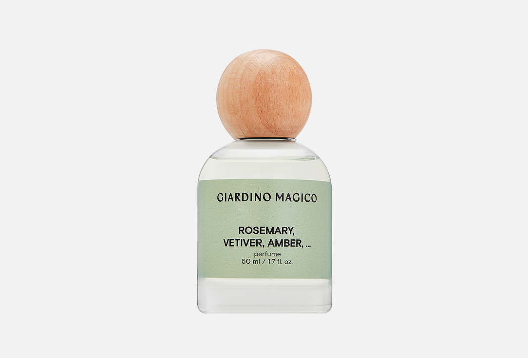 GIARDINO MAGICO perfume Rosemary, vetiver, amber