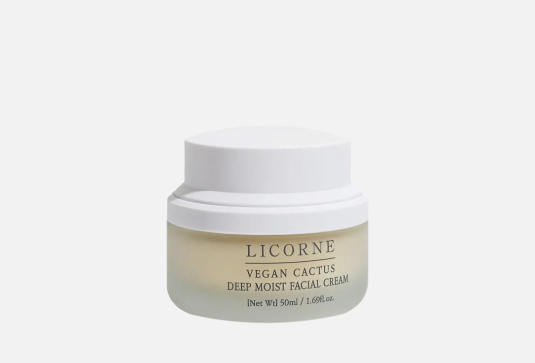 Licorne Deep moisturizing face cream Vegan cactus