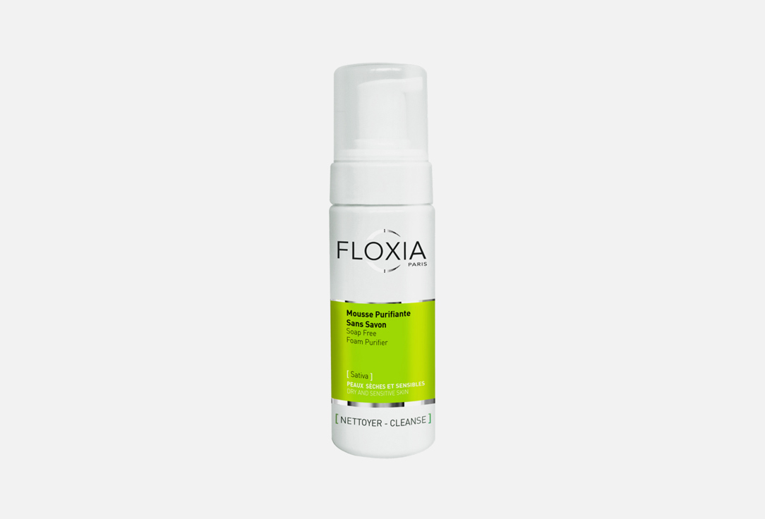 FLOXIA PARIS Soap Free Foam Purifier Sativa