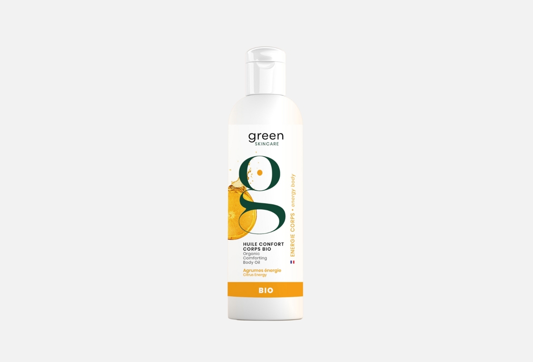 Green Skincare Organic Comforting Body Oil Citrus Energy