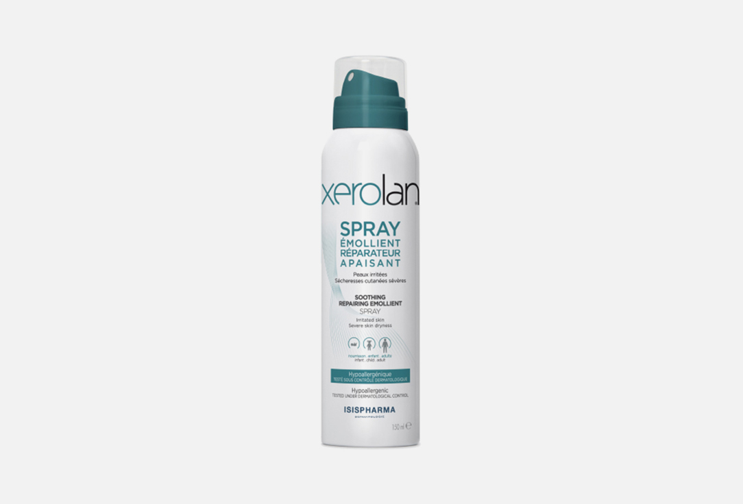 ISISPHARMA DERMATOLOGIE Soothing repairing emollient spray Xerolan