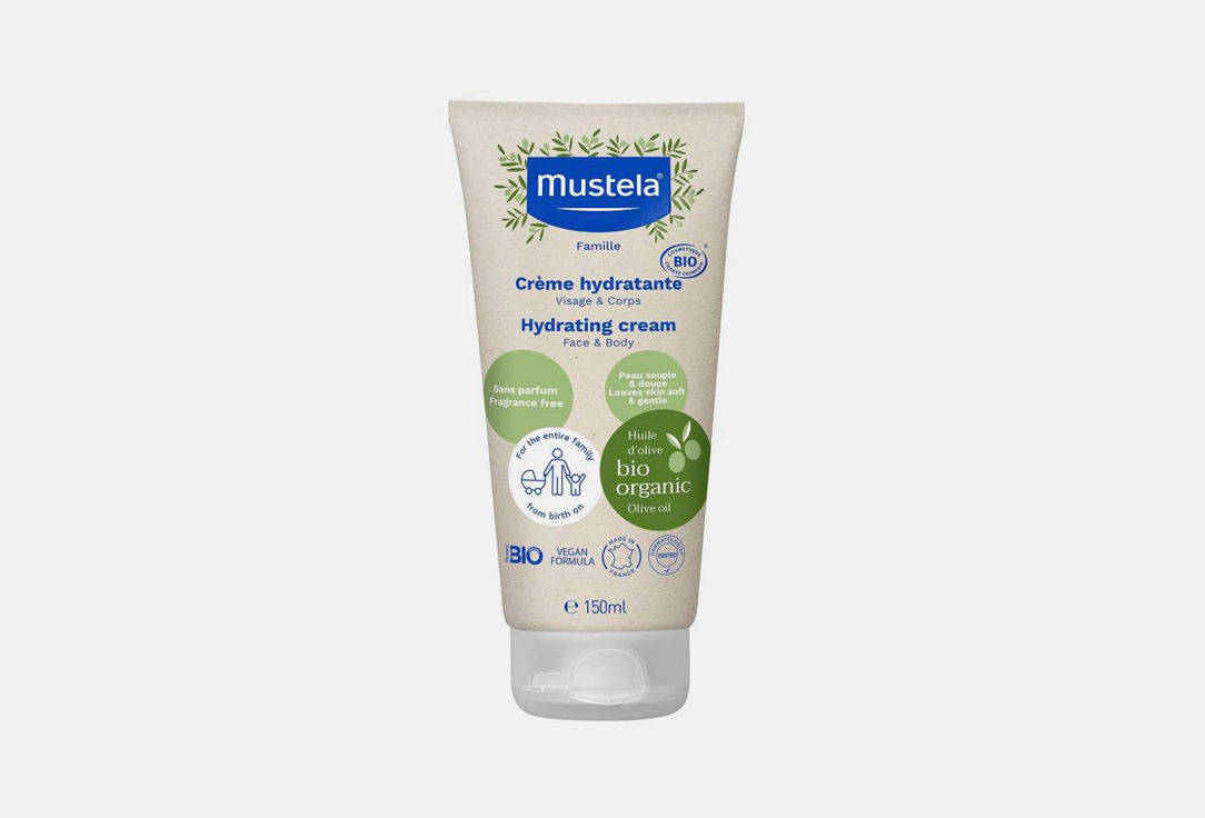 Mustela Hydrating Cream for the face and body Bio Organic