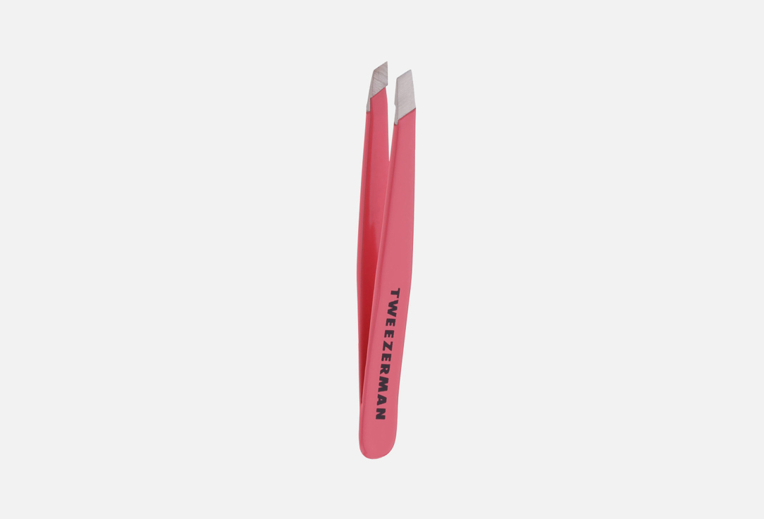 TWEEZERMAN Eyebrow tweezer Geranium