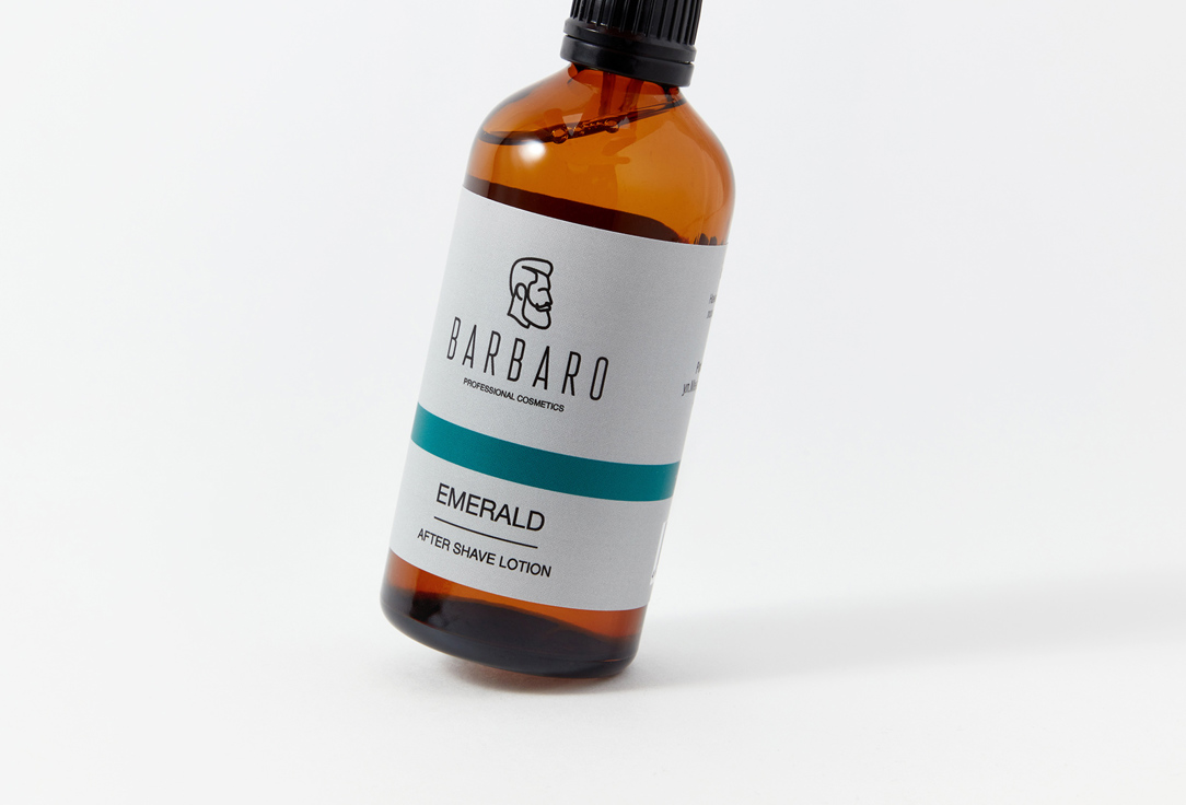 BARBARO after shave lotion emerald