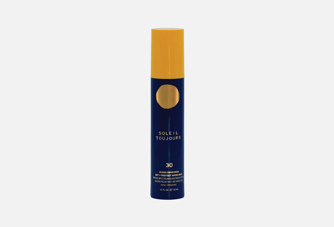 Soleil Toujours MAKEUP SETTING SPRAY SPF30 Clean Conscious