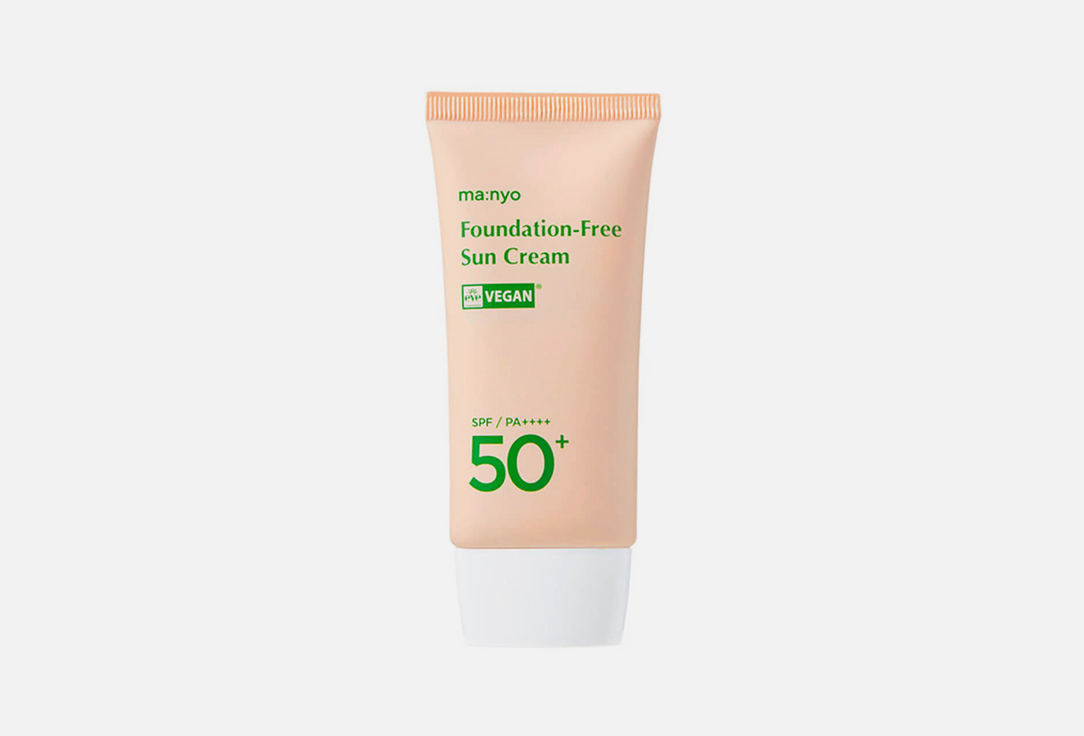 ma:nyo Sunscreen Face Toning Cream SPF 50+ Foundation-Free Sun Cream Moisture