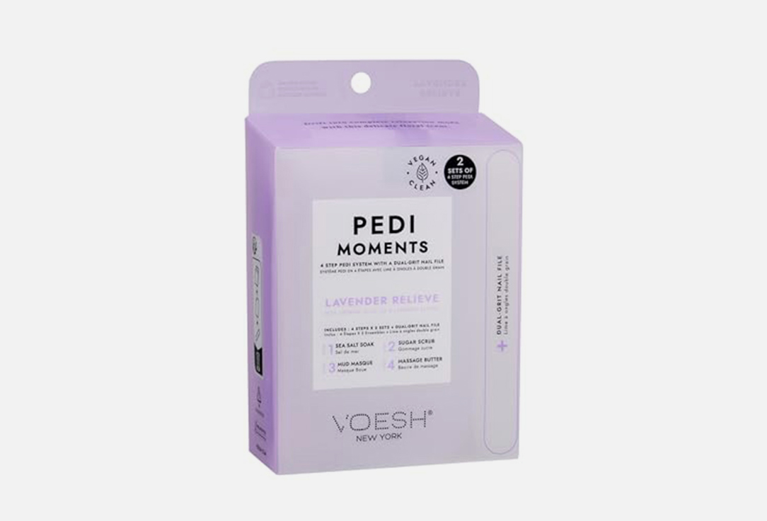 Voesh Foot Care Set Pedi Moments Lavender