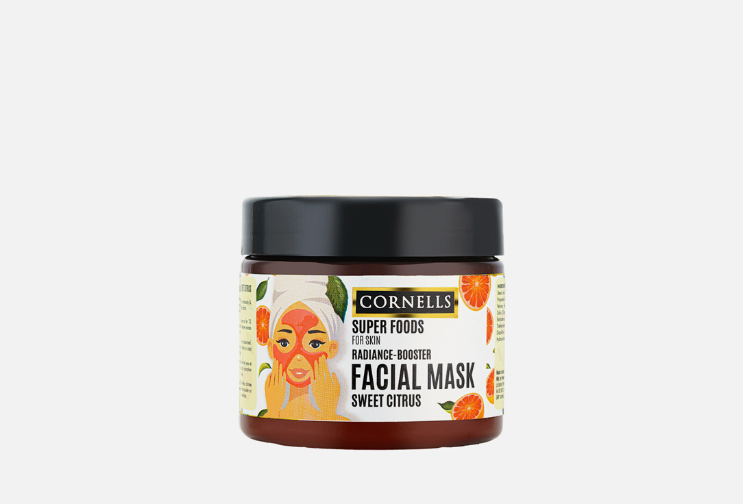 CORNELLS Face scrub with powerful antioxidants Sweet Citrus