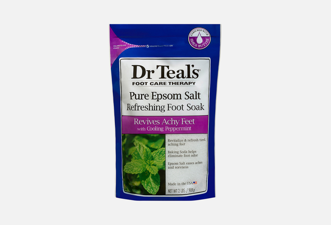 DR TEALS Foot bath salt Foot soak with shea