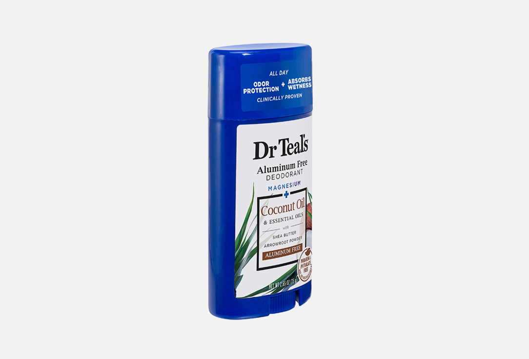 DR TEALS Deodorant stick Coconut 48h-alum free 