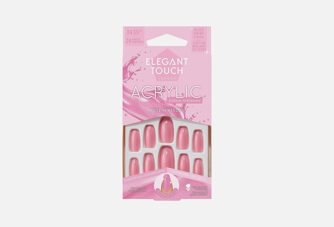 ELEGANT TOUCH Colour false nails Acrylic 