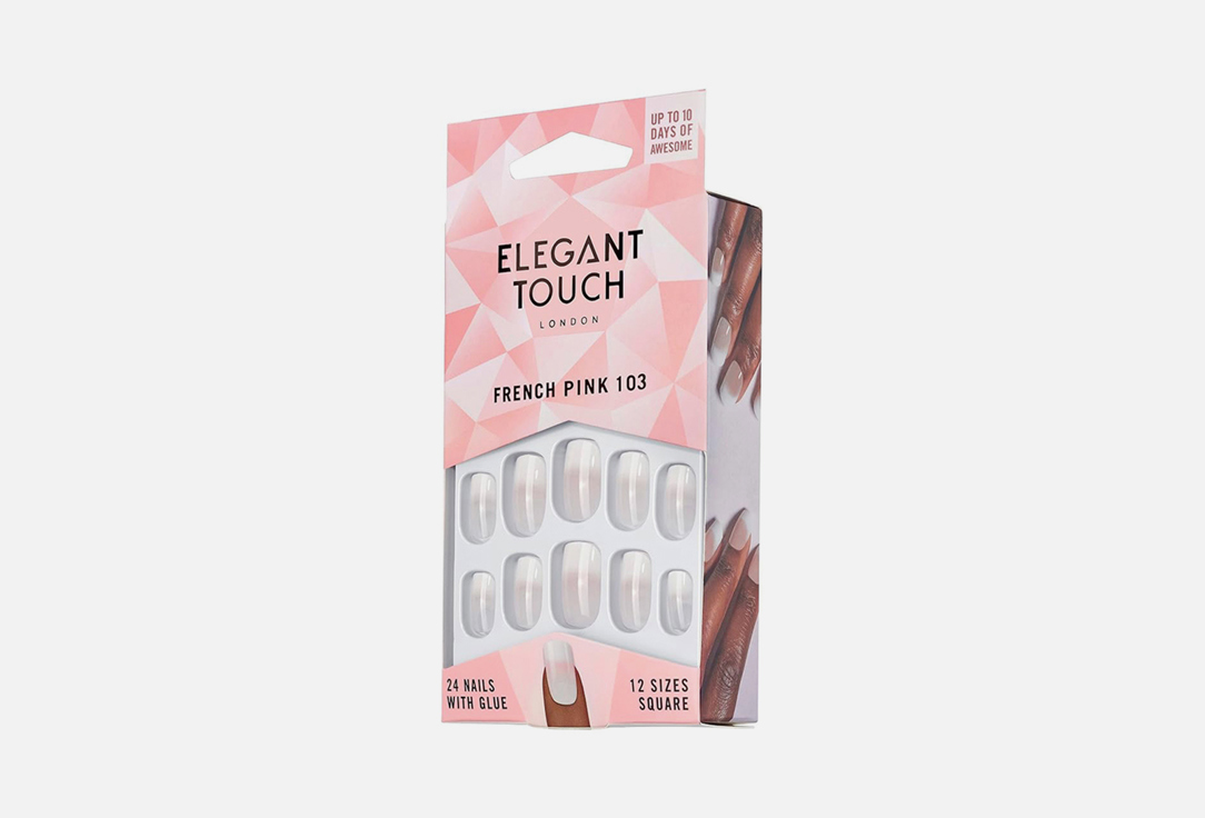 ELEGANT TOUCH Colour false nails French pink 103