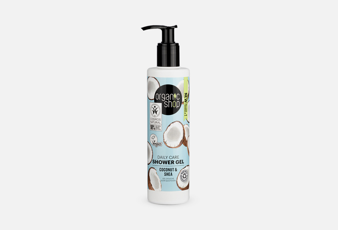 Organic Shop Daily Care Shower Gel Coconut And Shea