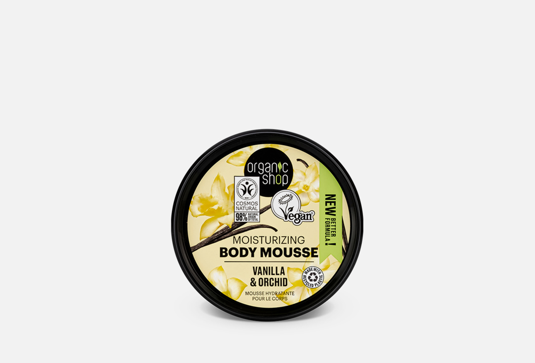 Organic Shop Moisturizing Body Mousse Vanilla