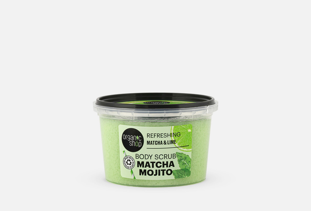 Organic Shop Body Scrub Matcha Mojito