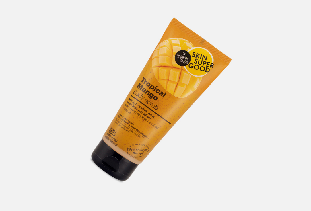 Organic Shop Body Scrub Skin Super Good Tropical Mango