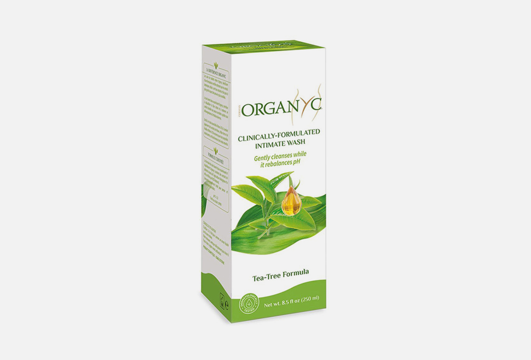 Organyc Intimate Wash With Tea Tree Oil