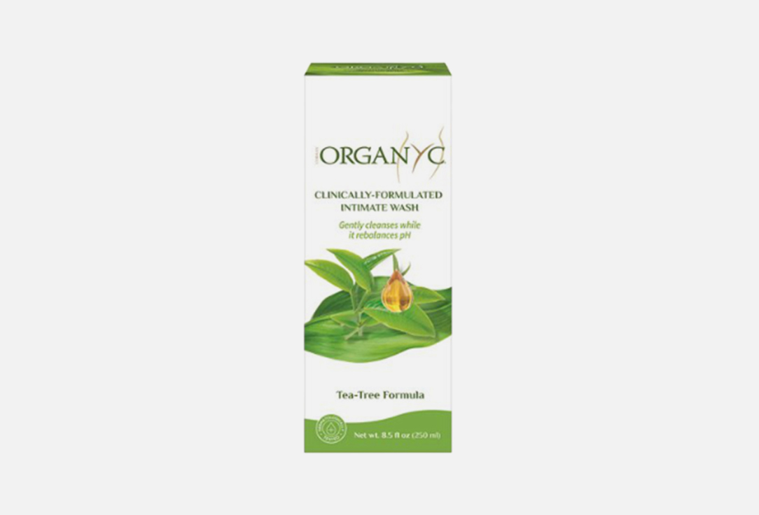 Organyc Intimate Wash With Tea Tree Oil