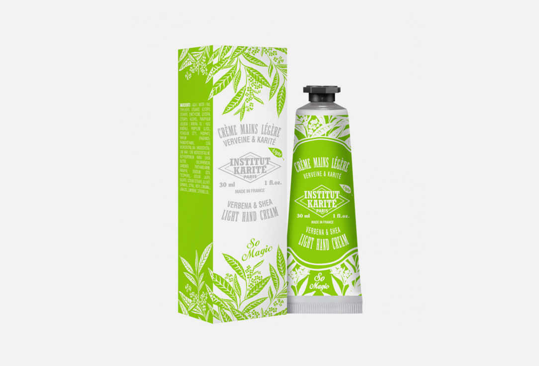 INSTITUT KARITE PARIS Moisturizing hand cream With the smell of verbena