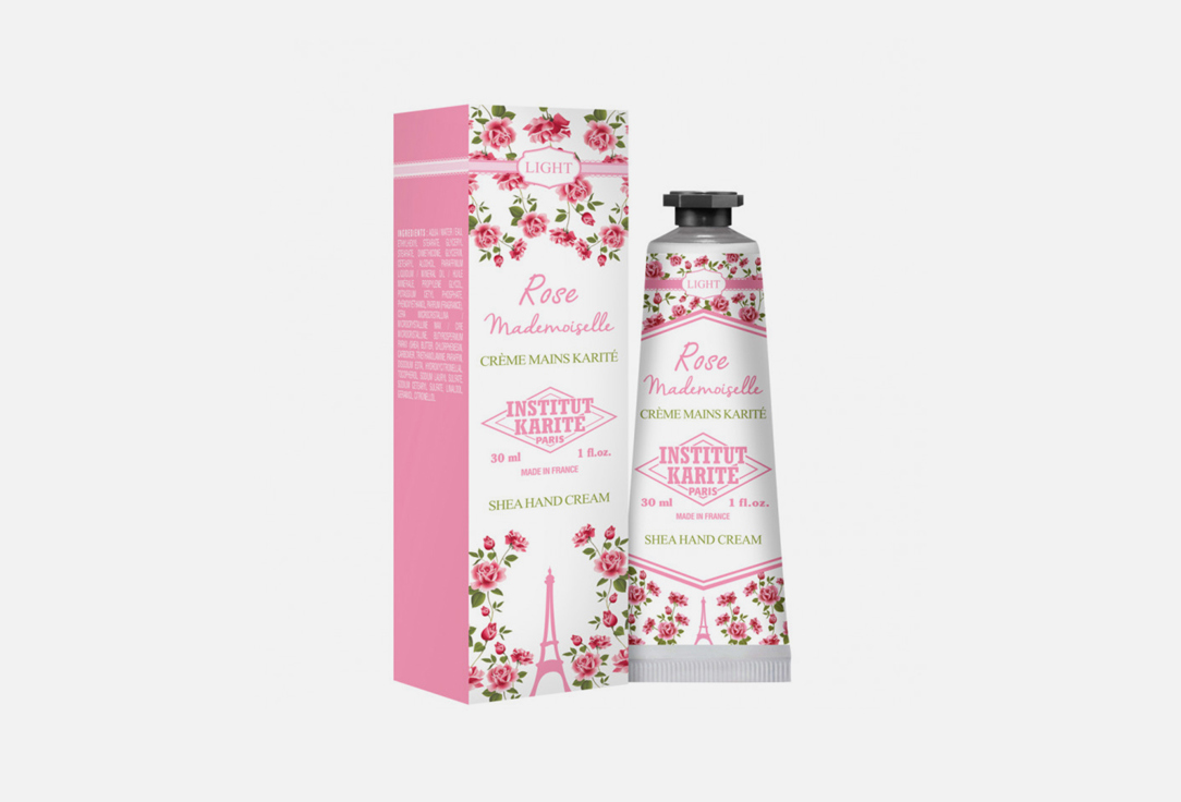 INSTITUT KARITE PARIS Moisturizing hand cream With the scent of roses