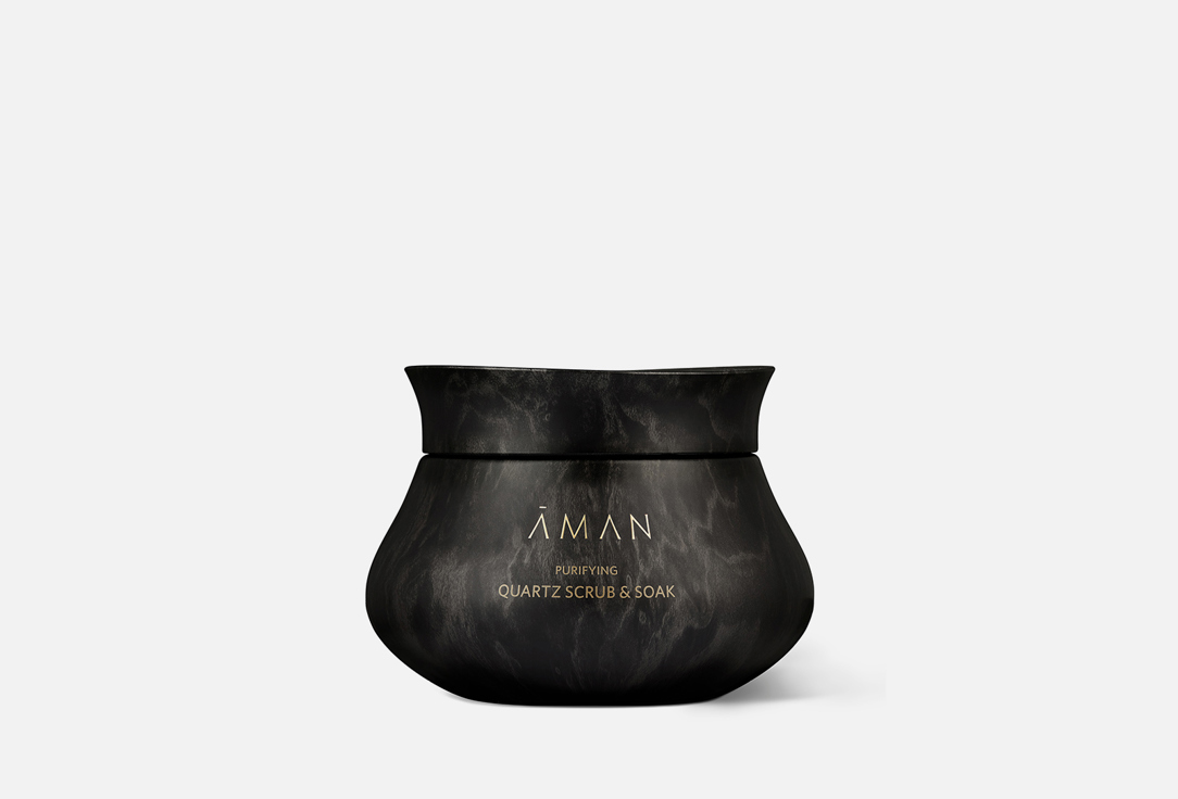 AMAN Quartz scrub & soak Purifying