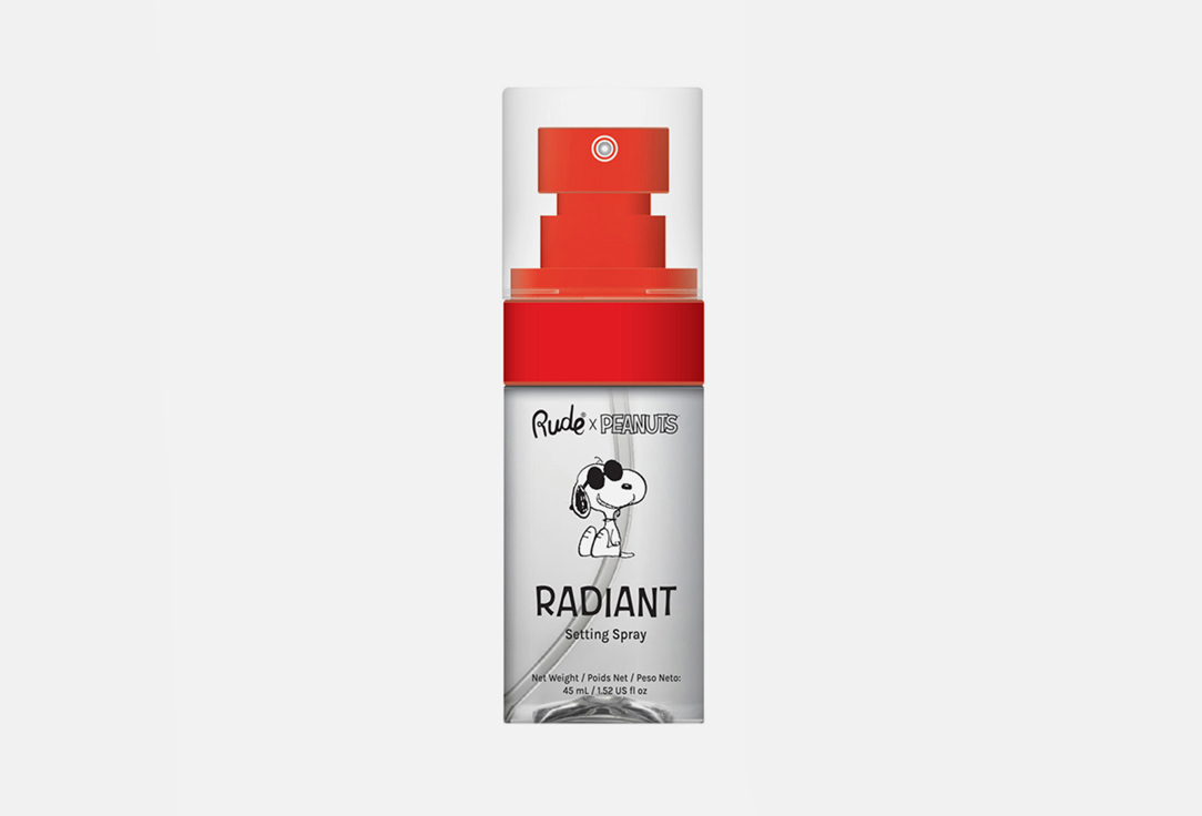 Rude Cosmetics Setting Spray  Peanuts Radiant