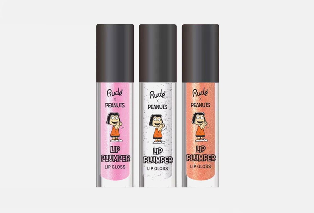 Rude Cosmetics Lip gloss set Peanuts