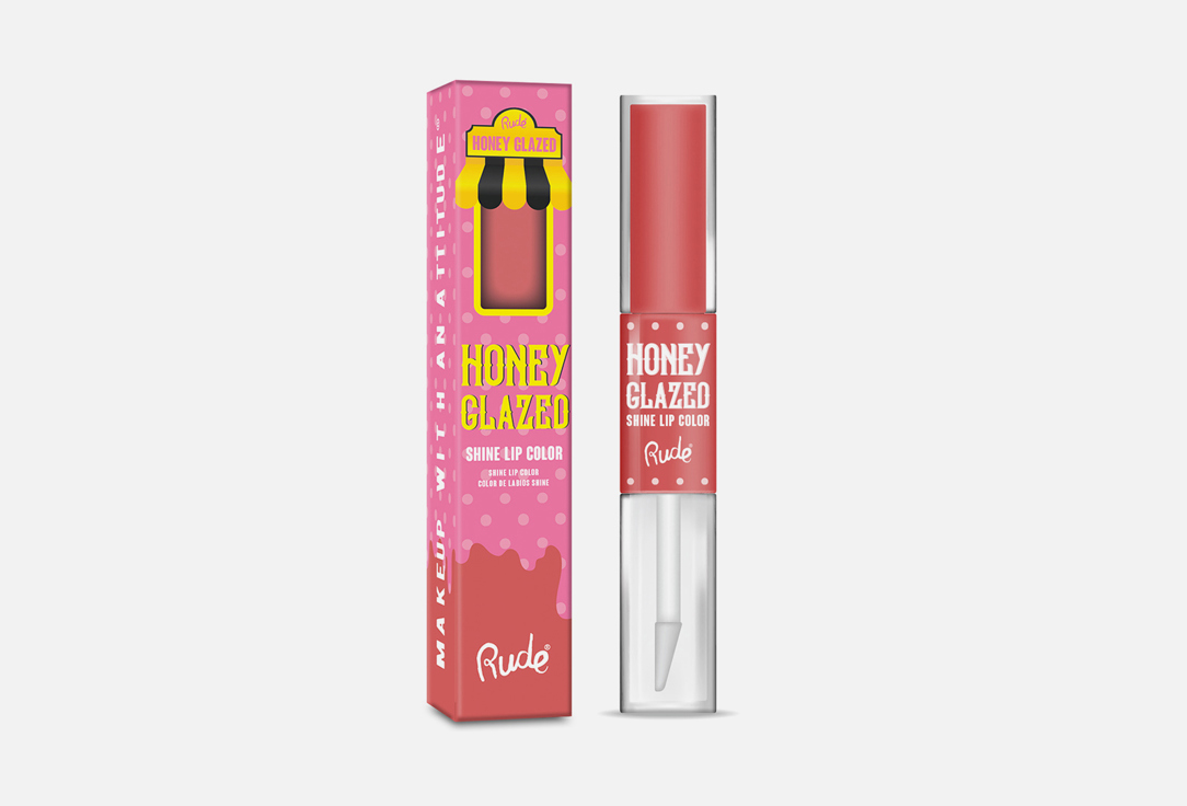 Rude Cosmetics Liquid lipstick Honey glazed shine