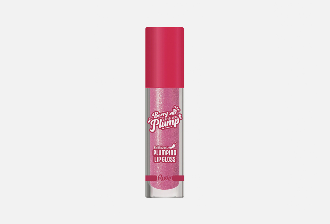 lip gloss Rude Cosmetics Berry Plump Plumping Cotton Candy