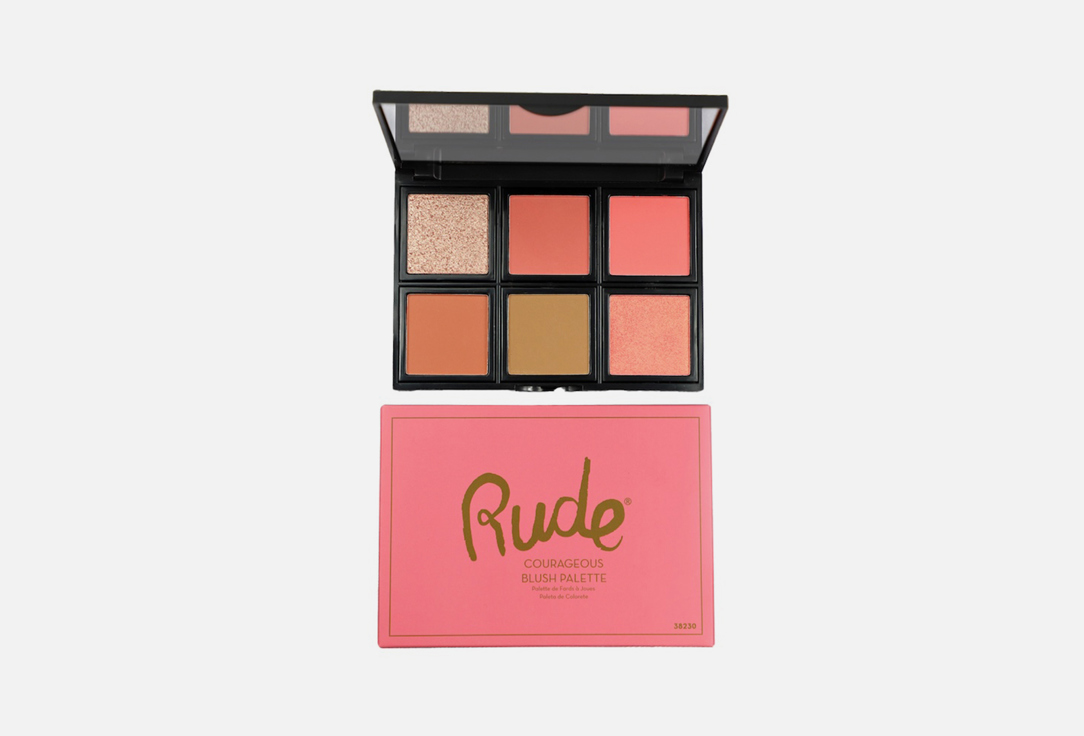 Rude Cosmetics Blush Palette  Courageous