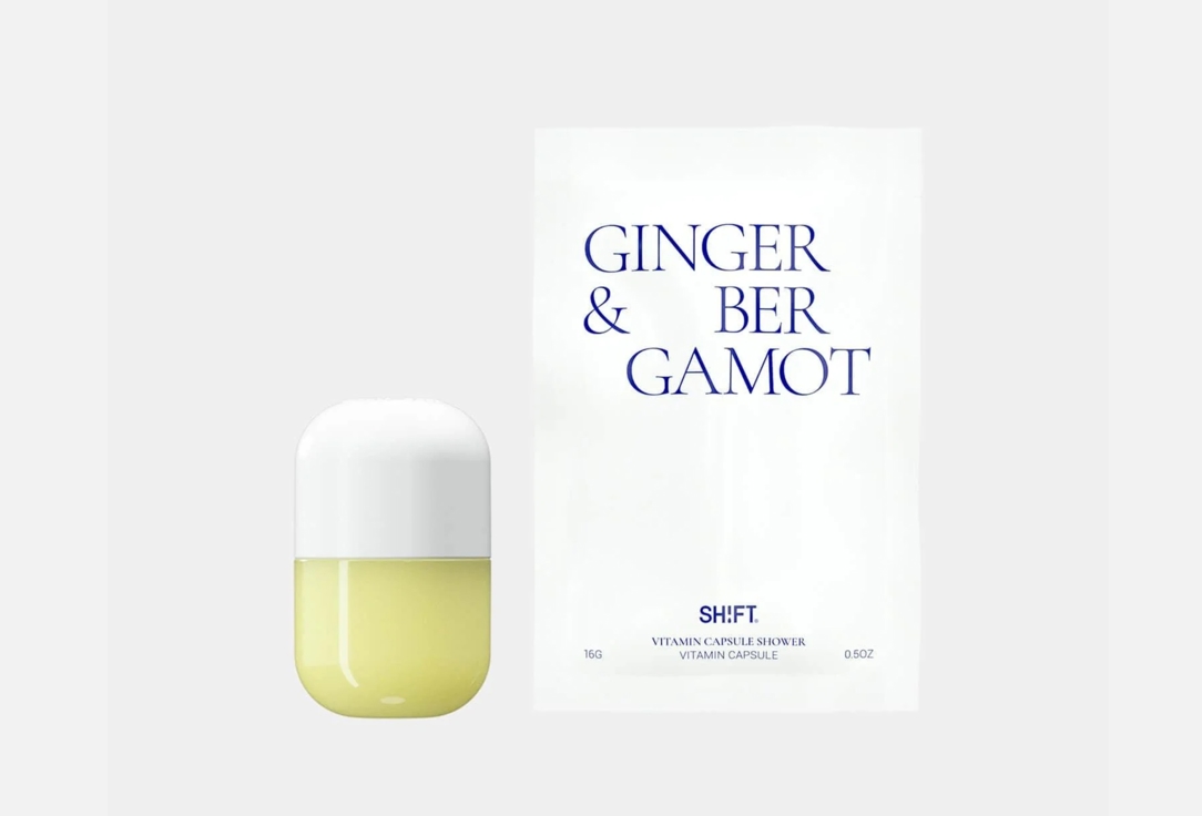 SHIFT Scented Vitamin Capsule for shower head Ginger & Bergamot