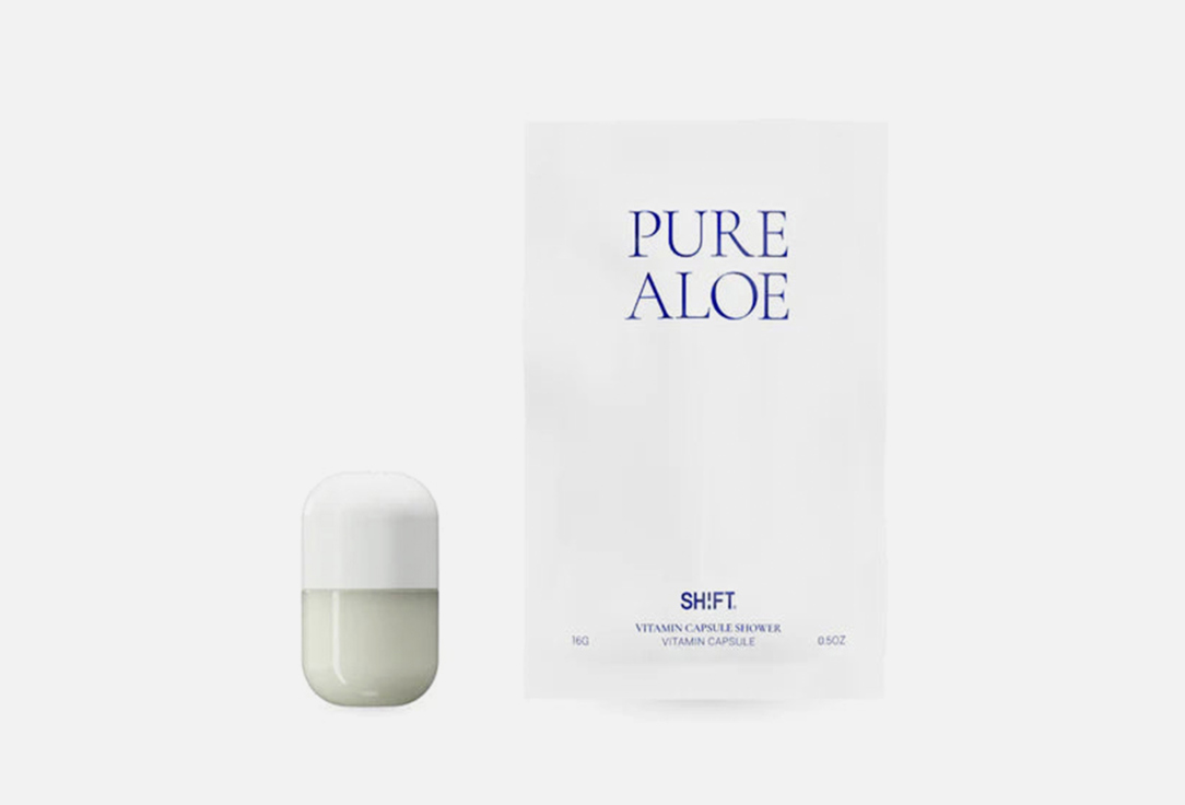 SHIFT Fragrance-Free Vitamin Capsule for shower head Pure Aloe