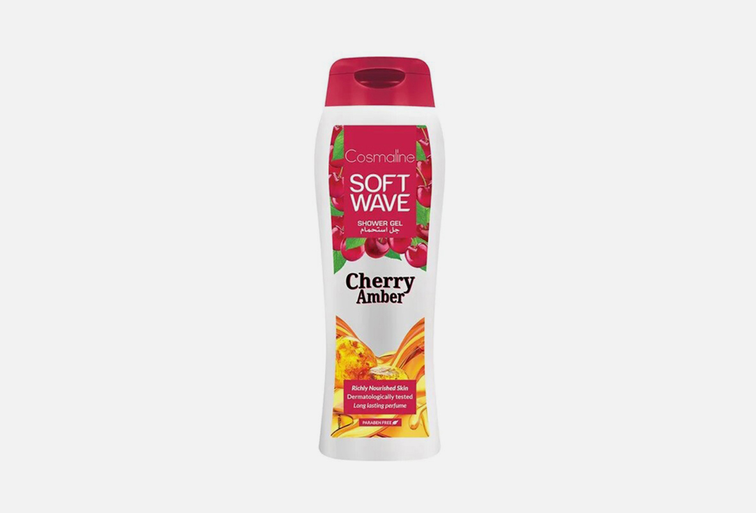 Cosmaline shower gel  soft wave cherry & amber