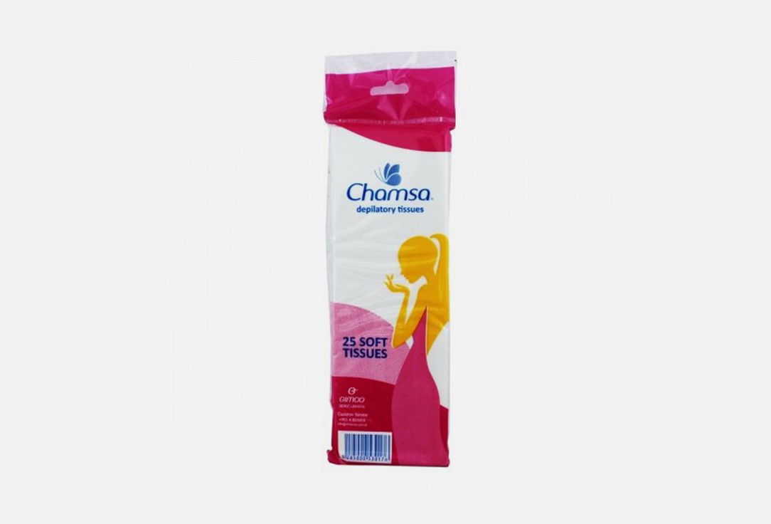 Chamsa depilatory tissues non woven 25 pieces