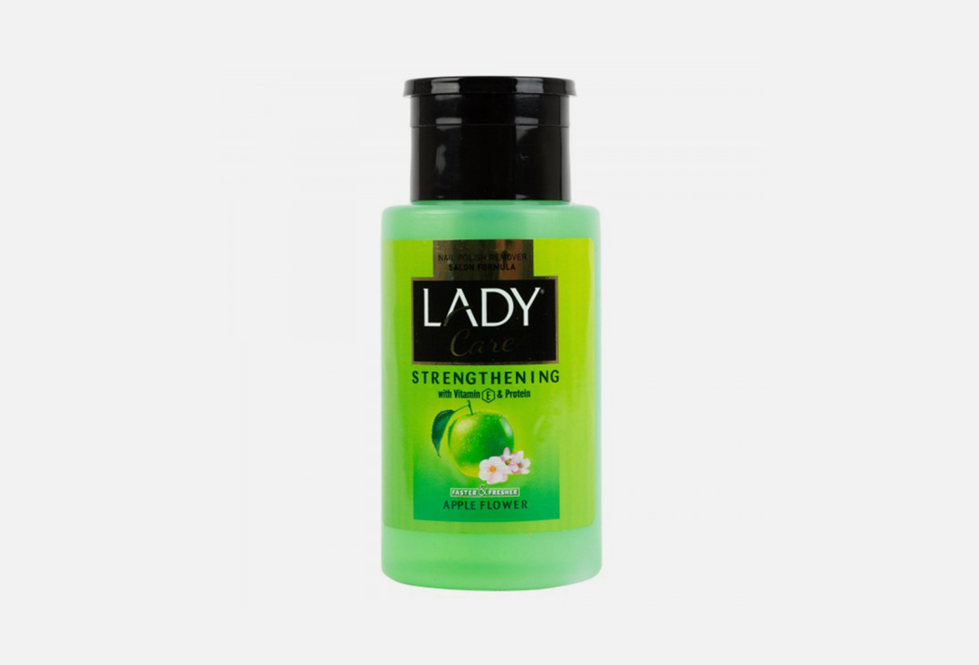 Lady Care nail polish remover  strengthening -APPLE FLOWER 