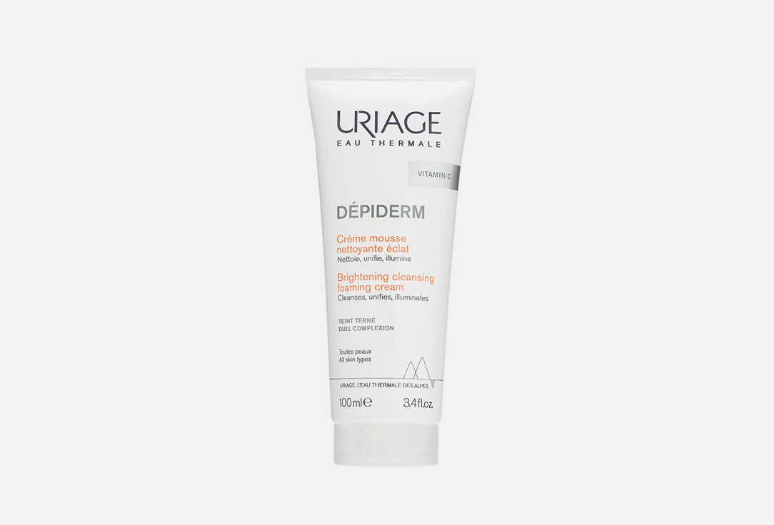 Uriage Brightening cleansing foam Dépiderm innovation