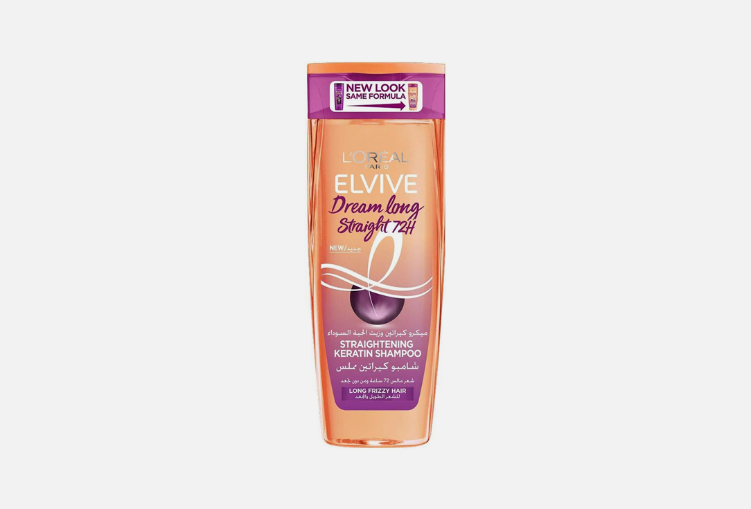 ELVIVE straightening shampoo Dream long straight