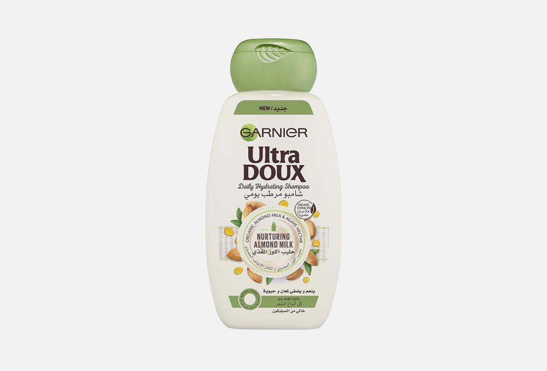 Garnier Hair shampoo Ultra doux  nurturing almond milk