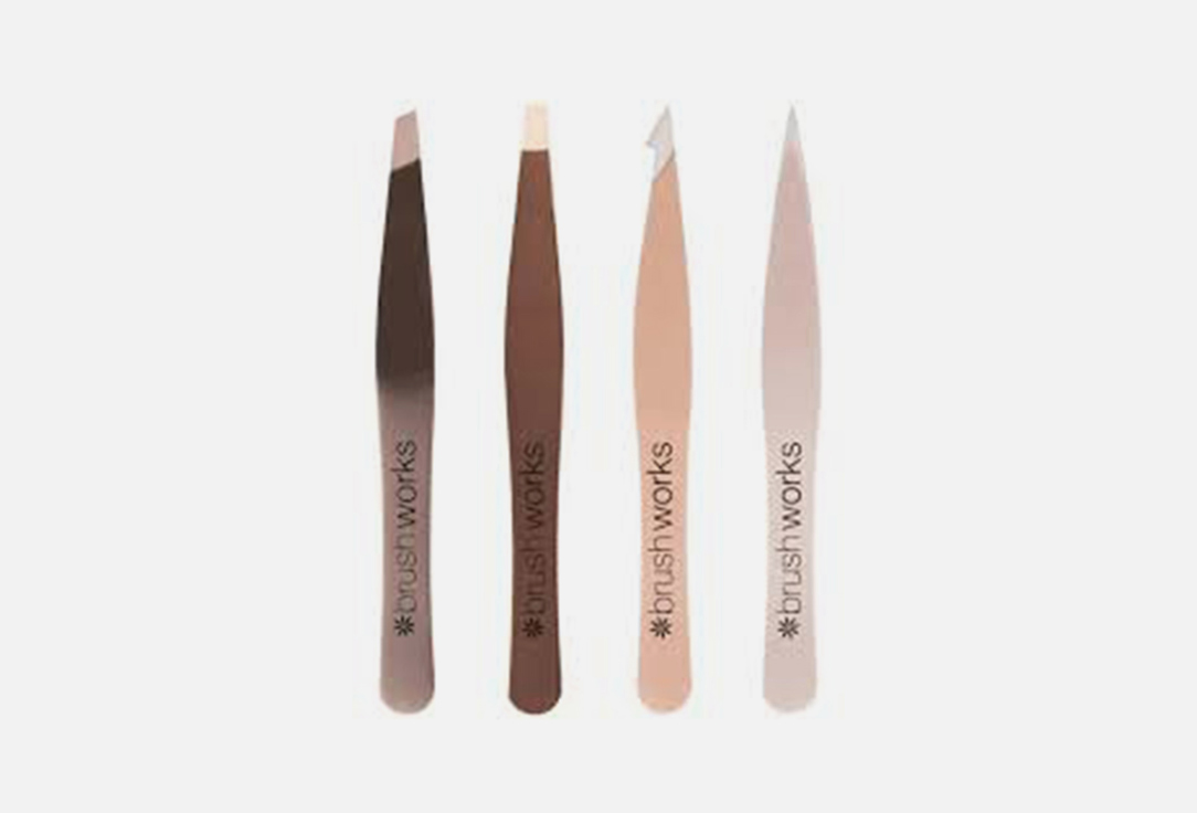 brushworks Tweezer Set HD Combination