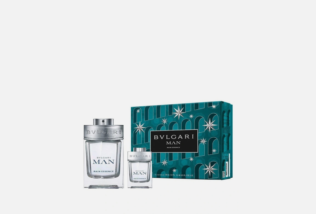 Bvlgari Parfume Set  Man Rain Essence Christmas 2023