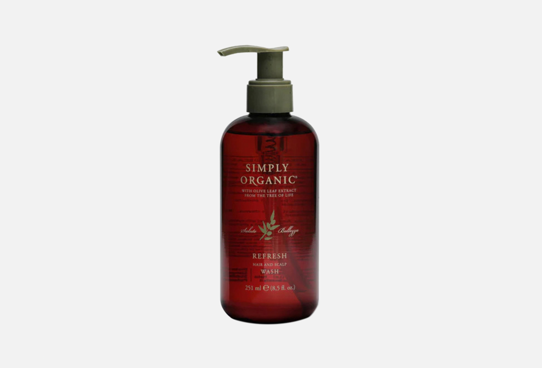 Simply Organic Hair shampoo Refresh wash 