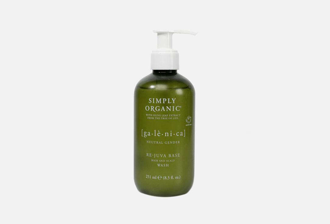 Hair shampoo Simply Organic Re-juva base 