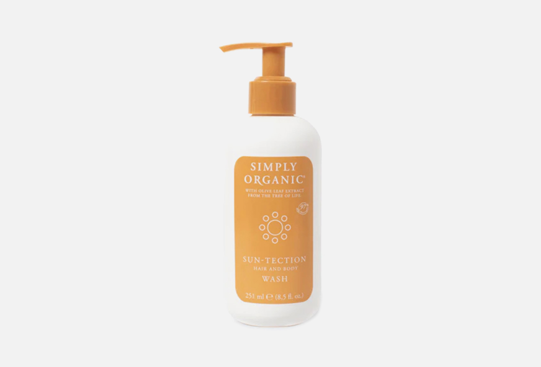 Body and hair wash Simply Organic Sun-tection 