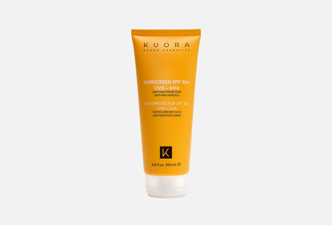 KUORA Sunscreen spf50+ Ubv + uva